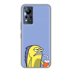 Бампер з принтом Меми для Infinix Note 11 Pro (Байдужість)