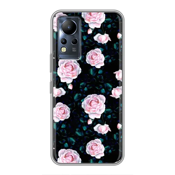 Чехол с рисунком «Чайные розы» для Infinix Note 11 Pro Чехол с рисунком «Чайные розы» для Infinix Note 11 Pro