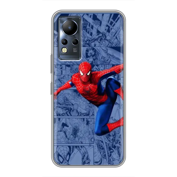 Чехол с рисунком «Человек Паук» для Infinix Note 11 Pro