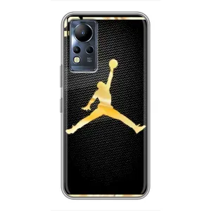 Силіконовый Чохол Nike Air Jordan на Інфінікс Нот 11 Про (Джордан 23)