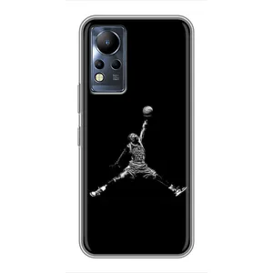 Силіконовый Чохол Nike Air Jordan на Інфінікс Нот 11 Про (Джордан)
