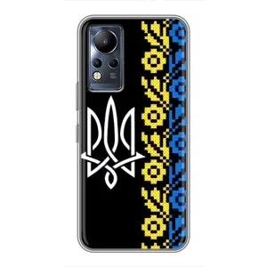 Силиконовый Чехол на Infinix Note 11 Pro (Герб и вышыванка)