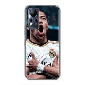Чехол (TPU) с Футболистом на Infinix Note 11 Pro (Гол Мбаппе)
