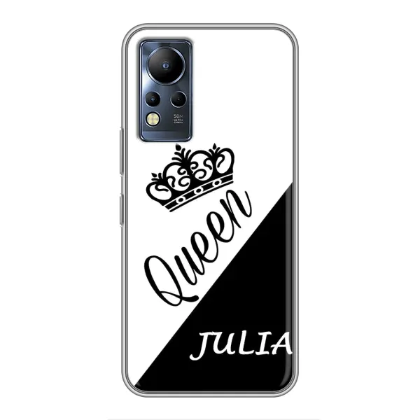 Чехол с рисунком «JULIA» для Infinix Note 11 Pro Чехол с рисунком «JULIA» для Infinix Note 11 Pro