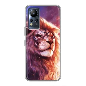 Чехол с картинкой на Infinix Note 11 Pro (Красочный ЛЕВ)