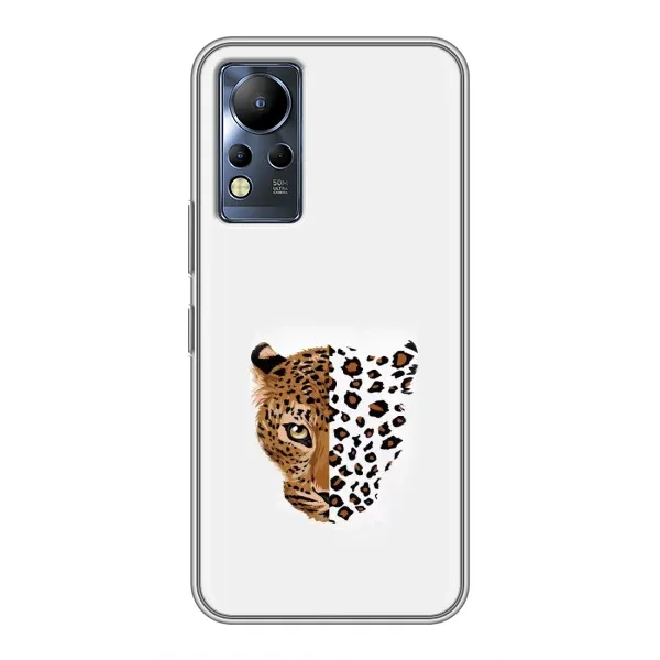 Чехол с рисунком «Леопард на белом» для Infinix Note 11 Pro Чехол с рисунком «Леопард на белом» для Infinix Note 11 Pro