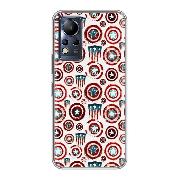 Чехол с рисунком «Марвел щиты» для Infinix Note 11 Pro Чехол с рисунком «Марвел щиты» для Infinix Note 11 Pro