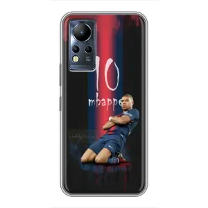 Чехол (TPU) с Футболистом на Infinix Note 11 Pro (MBAPPE 10)