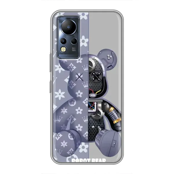 Чехол с рисунком «Медведь Louis Vuitton» для Infinix Note 11 Pro