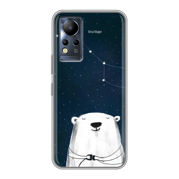 Чехол с рисунком «Медведица» для Infinix Note 11 Pro Чехол с рисунком «Медведица» для Infinix Note 11 Pro