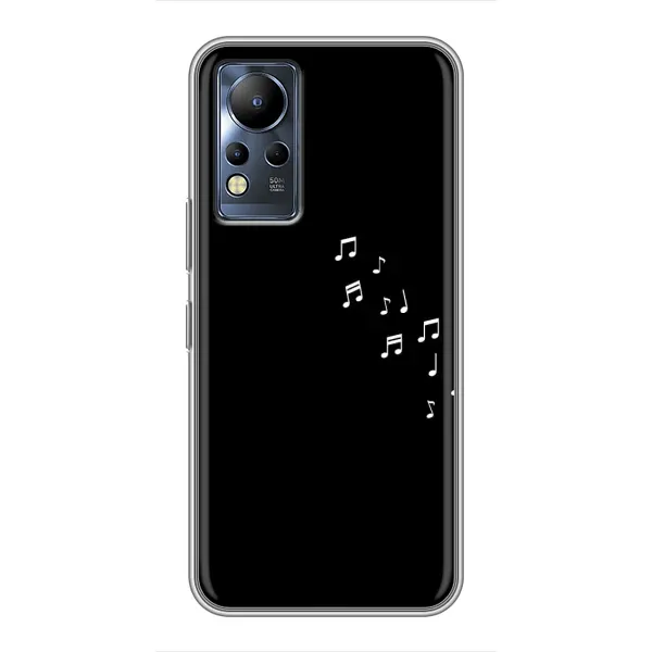 Чехол с рисунком «Ноты» для Infinix Note 11 Pro Чехол с рисунком «Ноты» для Infinix Note 11 Pro
