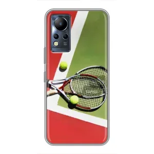 Чохли з прінтом Спортивна тематика для Infinix Note 11 Pro (Ракетки теніс)