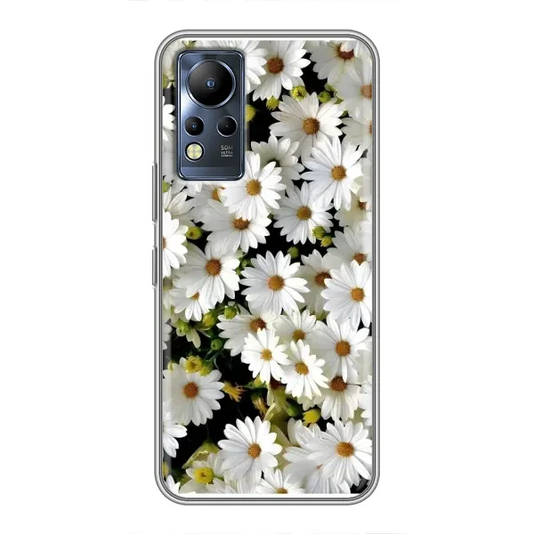 Чехол с рисунком «Рамка в ромашках» для Infinix Note 11 Pro Чехол с рисунком «Рамка в ромашках» для Infinix Note 11 Pro