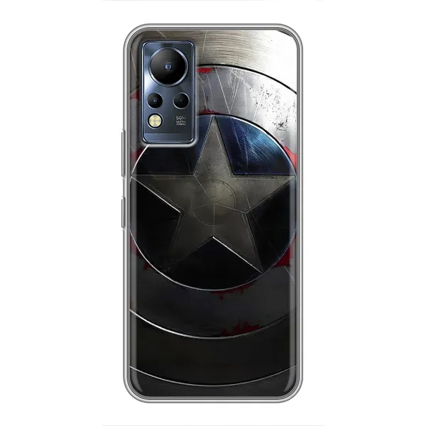 Чехол с рисунком «Ретро Щит Капитана» для Infinix Note 11 Pro Чехол с рисунком «Ретро Щит Капитана» для Infinix Note 11 Pro