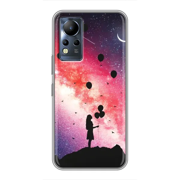 Чехол с рисунком «Шарики в небе» для Infinix Note 11 Pro Чехол с рисунком «Шарики в небе» для Infinix Note 11 Pro