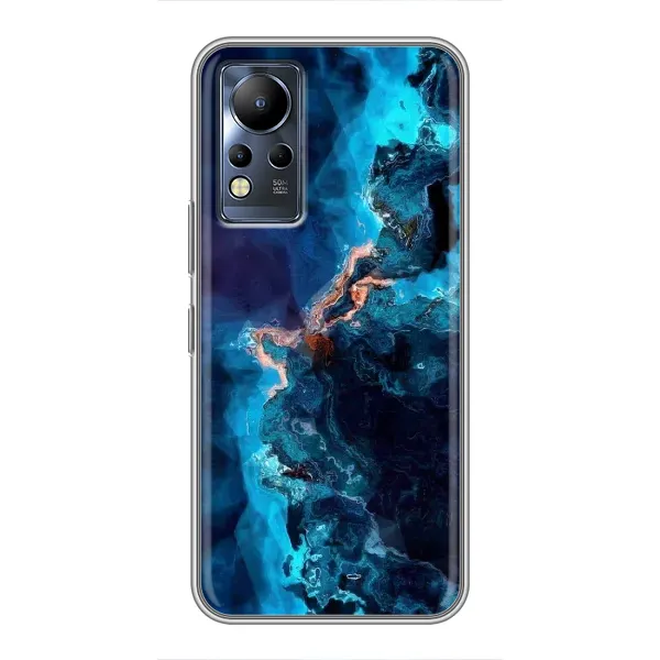 Чехол с рисунком «Синий мрамор» для Infinix Note 11 Pro Чехол с рисунком «Синий мрамор» для Infinix Note 11 Pro