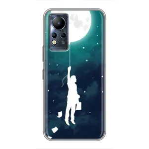Чохол (ТПУ) з планетами на Infinix Note 11 Pro (To The moon)