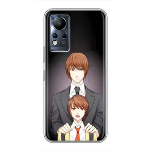 Чехол с персонажами АНИМЕ на Infinix Note 11 Pro (Ягами вырос)