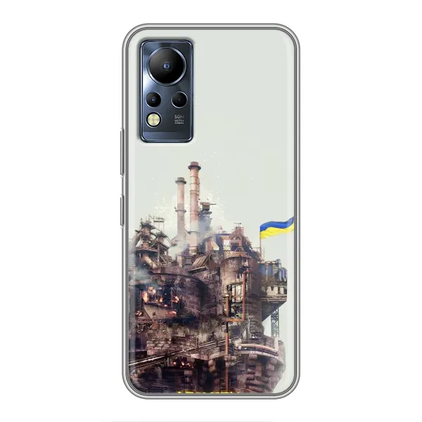Чехол с рисунком «Азовсталь» для Infinix Note 11 Чехол с рисунком «Азовсталь» для Infinix Note 11