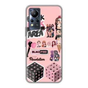 Чохли з картинкою для Infinix Note 11 (BLACK PINK колаж)