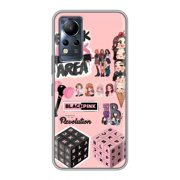 Чехол с рисунком «BLACK PINK коллаж» для Infinix Note 11 Чехол с рисунком «BLACK PINK коллаж» для Infinix Note 11