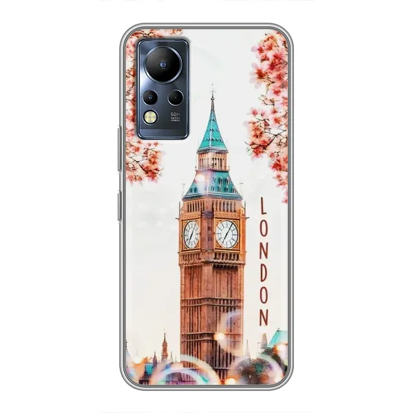Чехол с рисунком «Часы Лондон» для Infinix Note 11 Чехол с рисунком «Часы Лондон» для Infinix Note 11