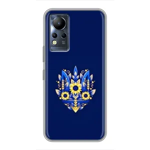 Чехол Укр Символика для Infinix Note 11 (Цветущий Герб)