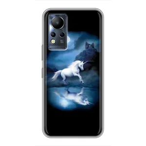 Чехол с рисунком «Единорог» для Infinix Note 11