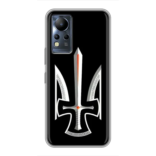 Чехол с рисунком «Герб Свобода или Смерть» для Infinix Note 11