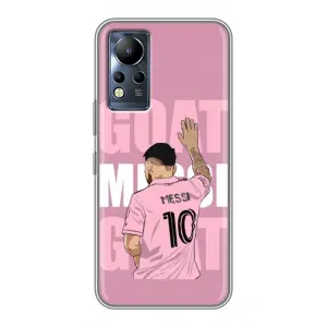 Чехлы Лео Месси в Майами на Infinix Note 11 (GOAT MESSI)
