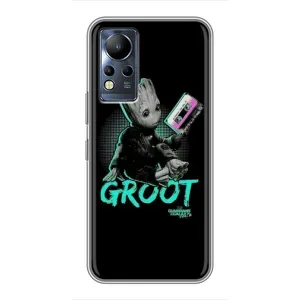 Чехол Супергерои Марвел на Инфиникс Нот 11 (Groot)