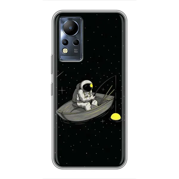 Чехол с рисунком «Космонавт на рыбалке» для Infinix Note 11 Чехол с рисунком «Космонавт на рыбалке» для Infinix Note 11