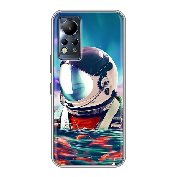 Чехол с рисунком «Космонавт в воде» для Infinix Note 11 Чехол с рисунком «Космонавт в воде» для Infinix Note 11