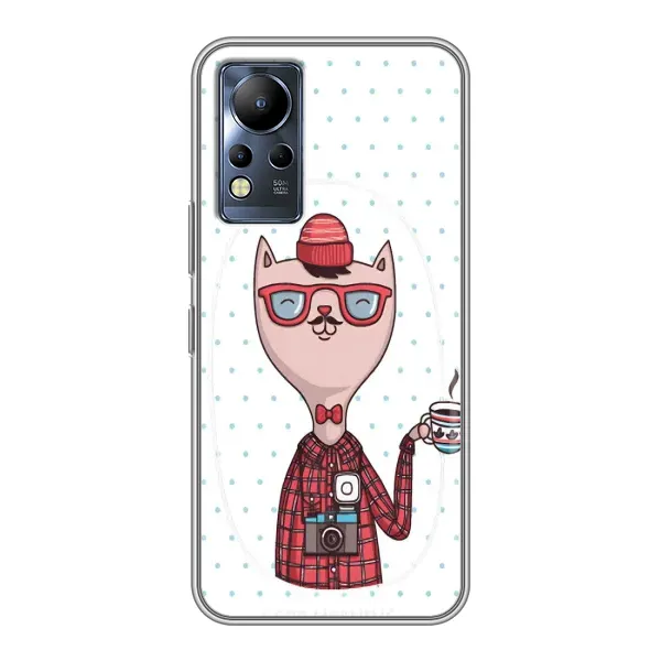 Чехол с рисунком «Кот аристократ» для Infinix Note 11 Чехол с рисунком «Кот аристократ» для Infinix Note 11