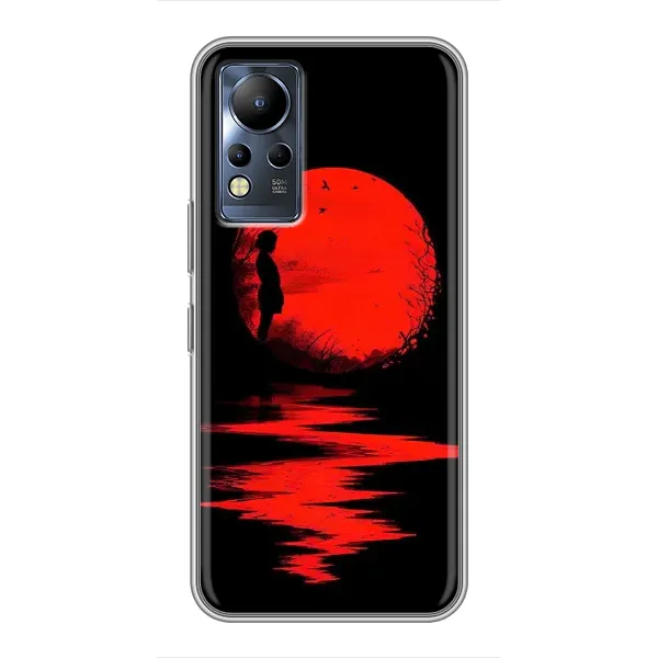 Чехол с рисунком «Красный Закат» для Infinix Note 11 Чехол с рисунком «Красный Закат» для Infinix Note 11