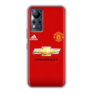 Силіконові Чохли з принтом Футбол на Infinix Note 11 (Man United)