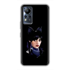 Чехлы с принтом Уэнсдей на Infinix Note 11 (Милая Уэнсдей)