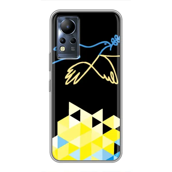 Чехол с рисунком «Мир для Украины» для Infinix Note 11 Чехол с рисунком «Мир для Украины» для Infinix Note 11