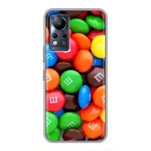 Чохол з зображенням смачної їжі для Infinix Note 11 (Різнокольорові M&M'S)