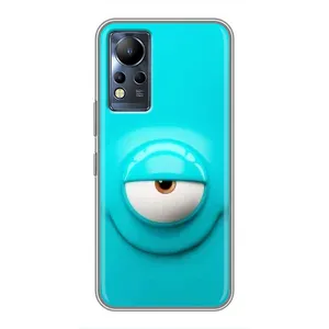 Силиконовые Чехлы (смешные стикеры) для Infinix Note 11 (Одноглазик)