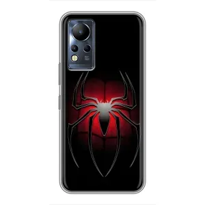 Чехол Супергерой Человека Паука на Infinix Note 11 (Паук)