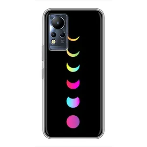 Чохол (ТПУ) з планетами на Infinix Note 11 (Повнолуння)