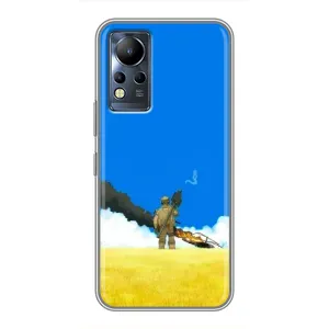 Чехлы на военную тематику для Infinix Note 11 (Попадание)