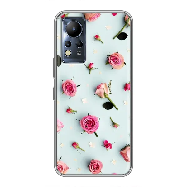 Чехол с рисунком «Разные цветы» для Infinix Note 11 Чехол с рисунком «Разные цветы» для Infinix Note 11