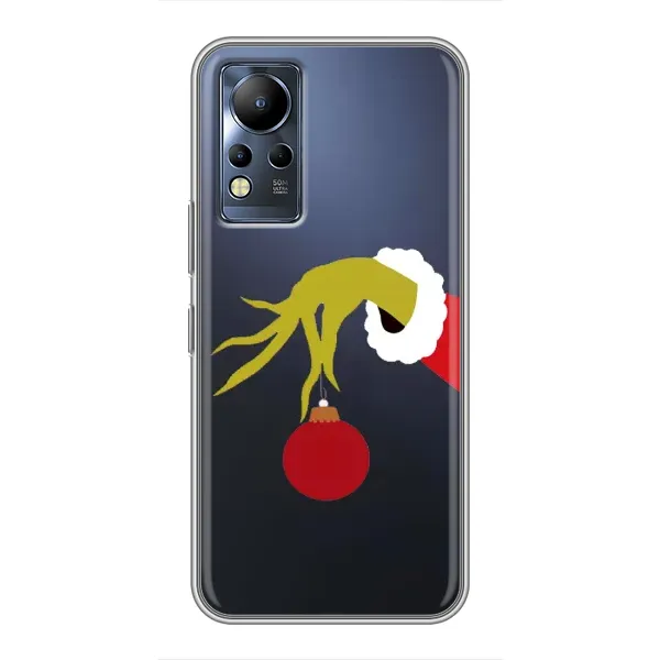 Чехол с рисунком «Рука Гринча» для Infinix Note 11 Чехол с рисунком «Рука Гринча» для Infinix Note 11