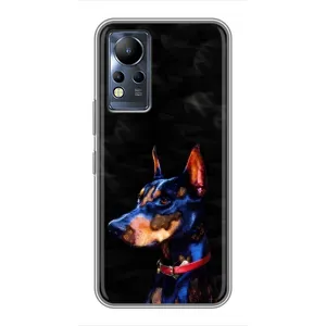 Бампер для Infinix Note 11 з картинкою "Песики" (Собака Мопсік)