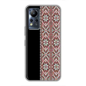 Силиконовый Чехол на Infinix Note 11 с картинкой Вышиванки (Стильная вишиванка)