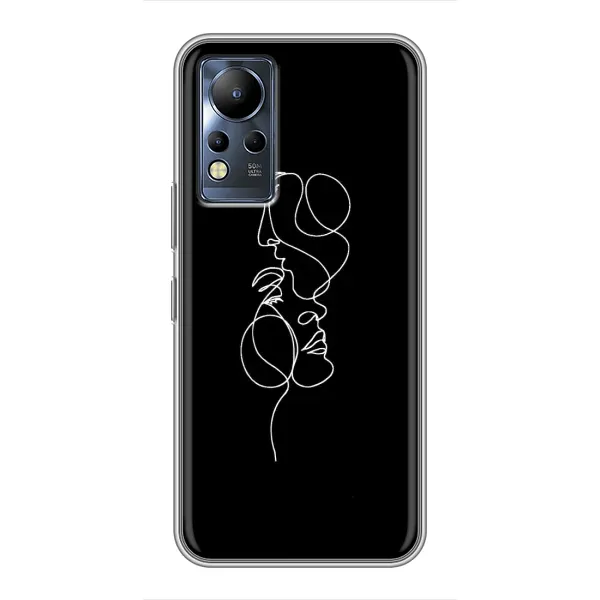 Чехол с рисунком «Влюбленная пара» для Infinix Note 11 Чехол с рисунком «Влюбленная пара» для Infinix Note 11
