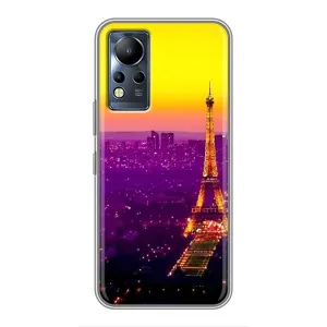 Чохол Ейфелева Вежа на Infinix Note 11 (Яскрава башня)