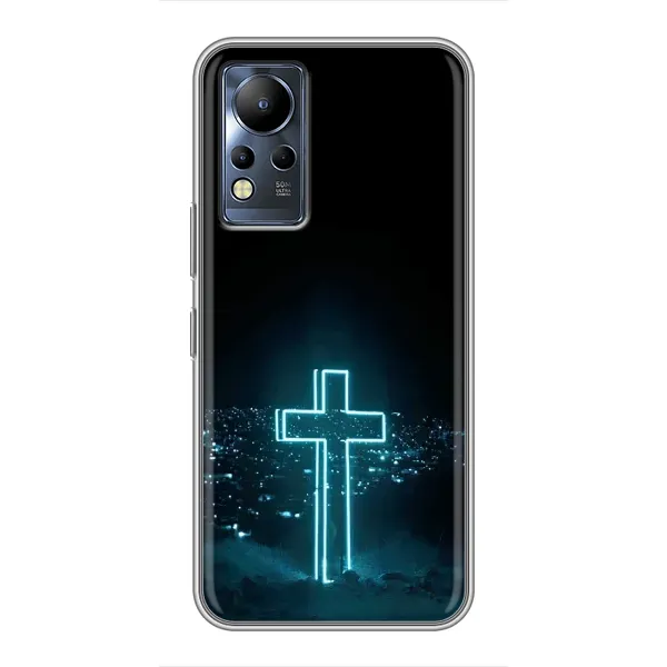 Чехол с рисунком «Яркий Крест» для Infinix Note 11 Чехол с рисунком «Яркий Крест» для Infinix Note 11